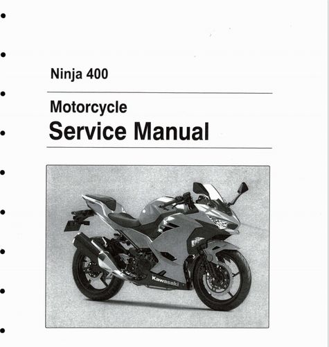 kawasaki ninja忍者400 川崎 维修手册 全车线路图 零件扭矩表